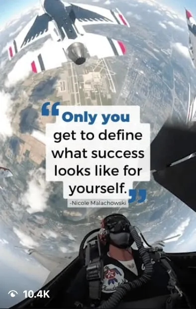 Nicole Malachowski quote content