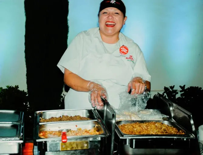 King Taco happy caterer
